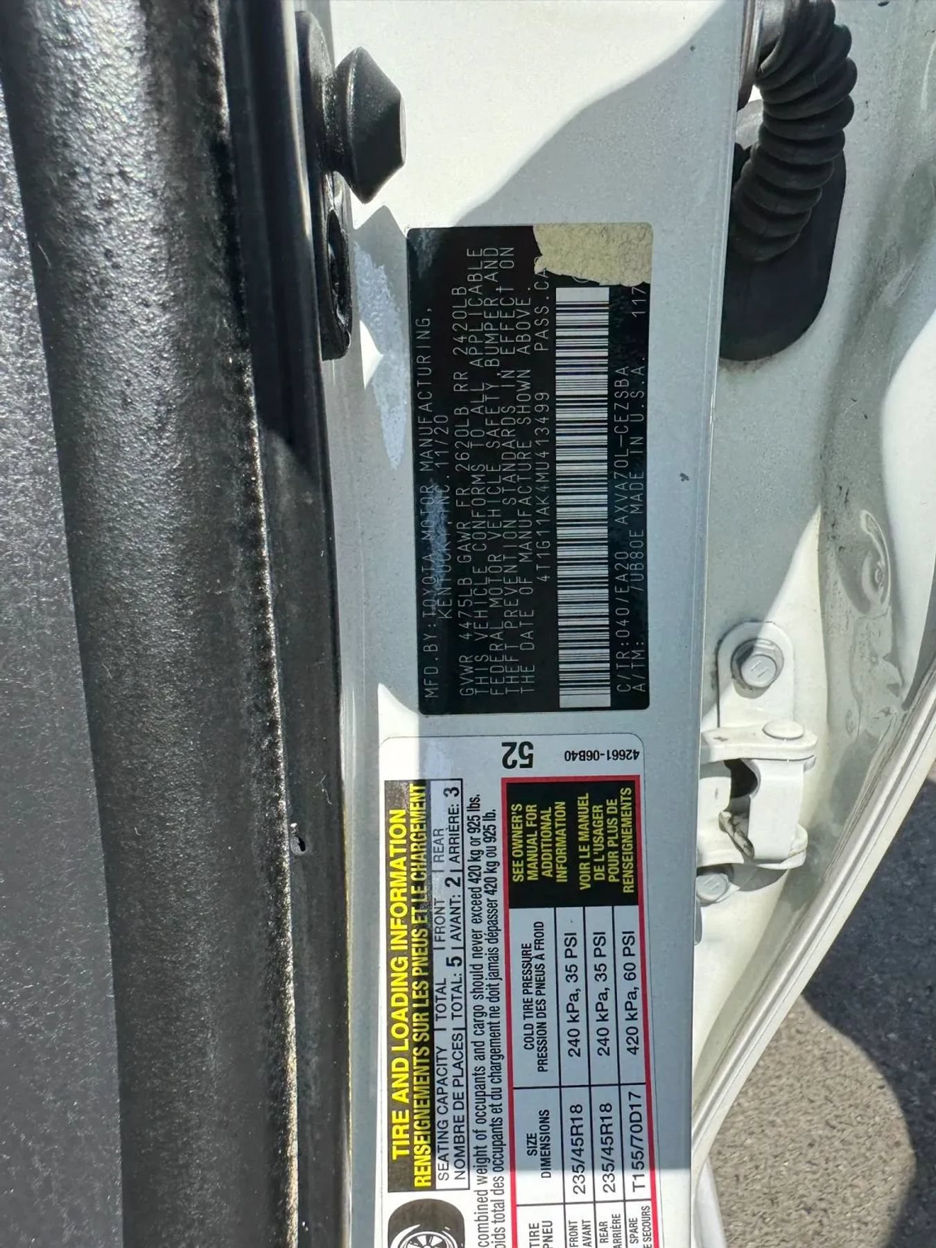 Used 2021 Toyota Camry SE FWD image 28