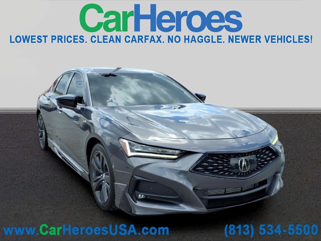 Used 2023 Acura TLX w/ A-SPEC Package AWD/4WD image 1