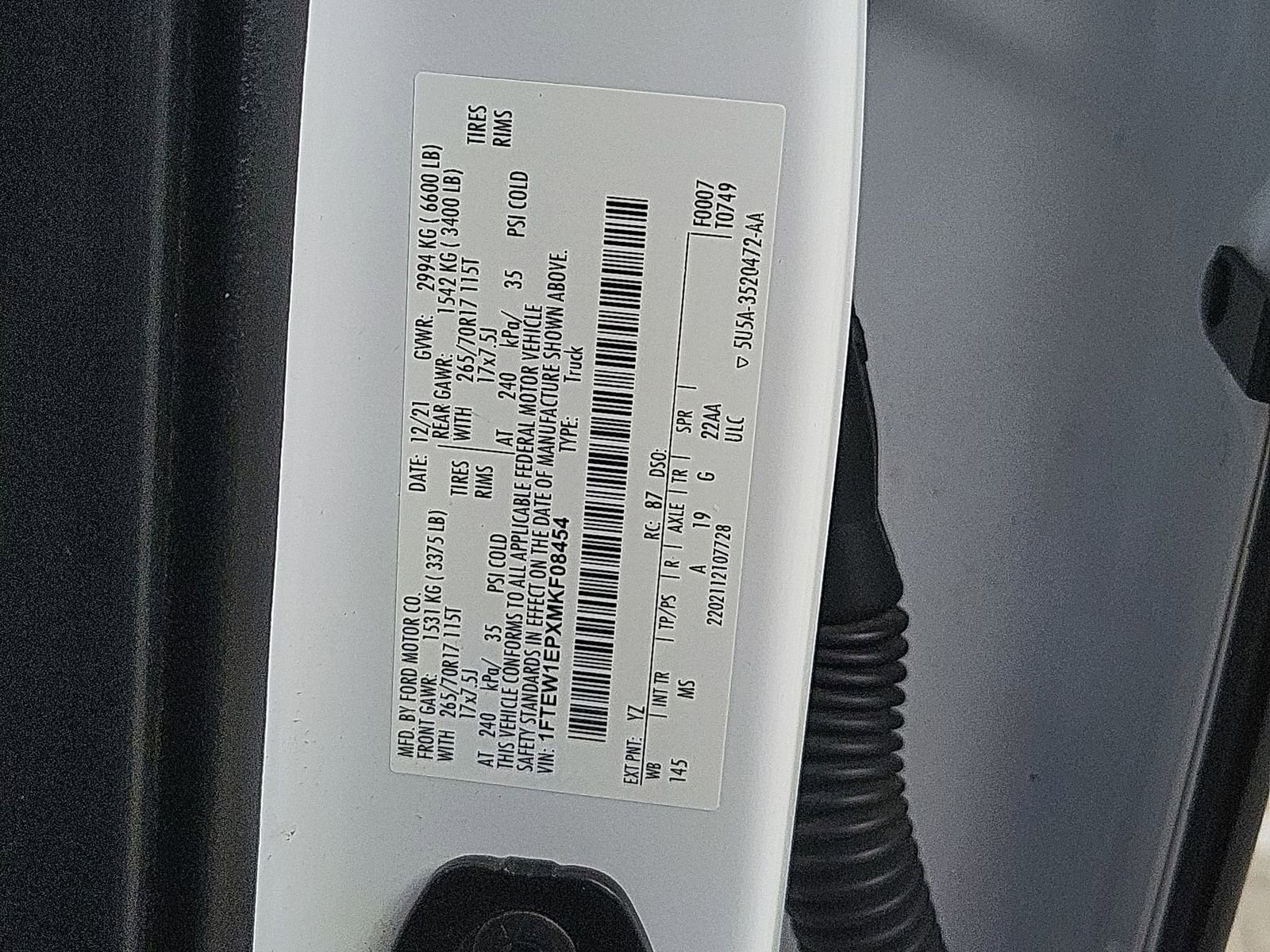 Used 2021 Ford F150 XLT w/ Trailer Tow Package image 32