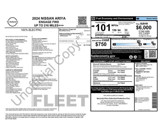 Certified 2024 Nissan Ariya FWD image 7
