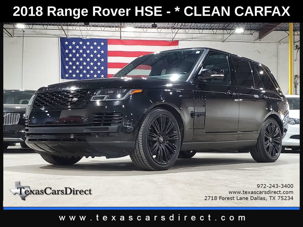 Used 2018 Land Rover Range Rover HSE
