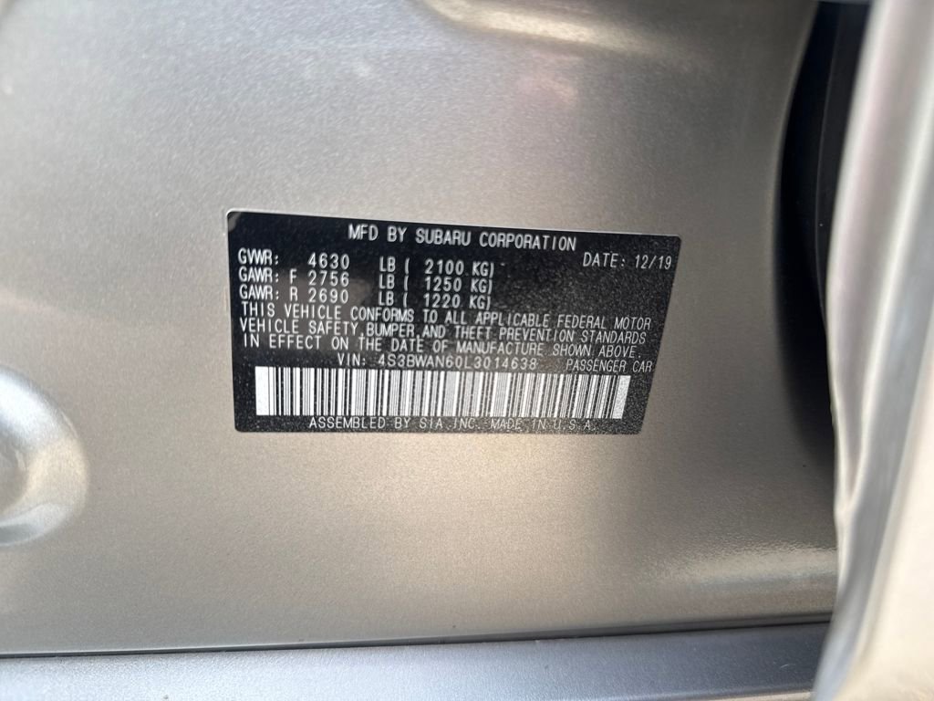 Used 2020 Subaru Legacy Limited image 30