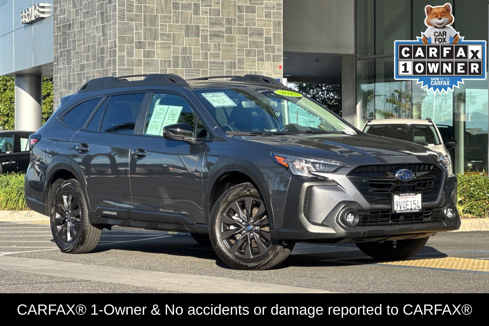 Certified 2025 Subaru Outback Onyx Edition w/ Tech Package 2 image 2