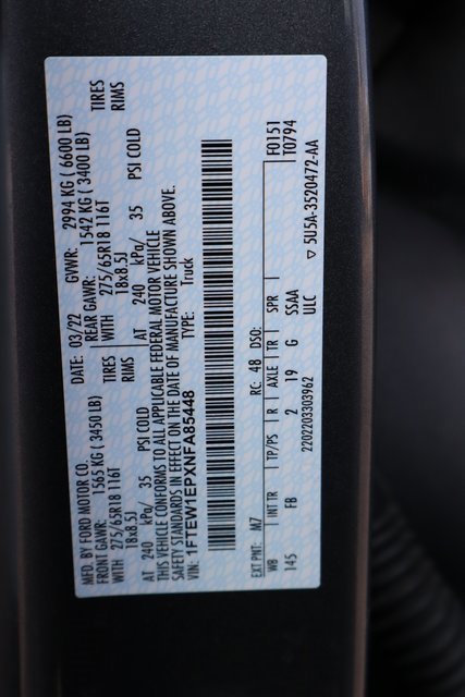 Used 2022 Ford F150 XLT w/ Equipment Group 302A High image 37