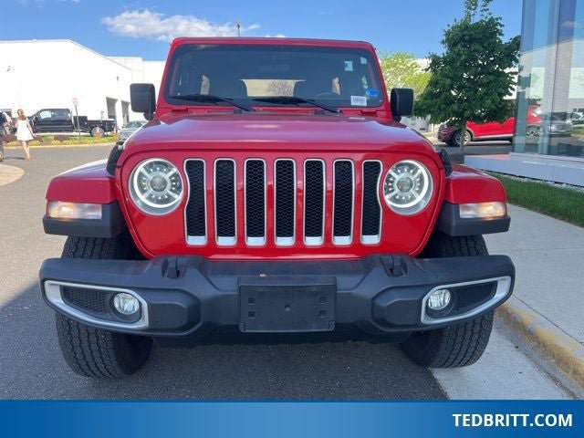 Used 2021 Jeep Wrangler Unlimited Sahara w/ Cold Weather Group AWD/4WD image 2