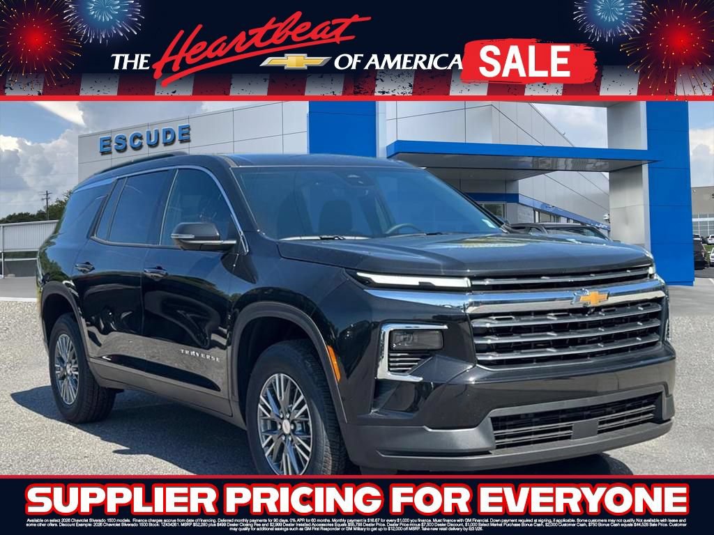 New 2026 Chevrolet Traverse LT w/ Driver Confidence Package FWD image 1