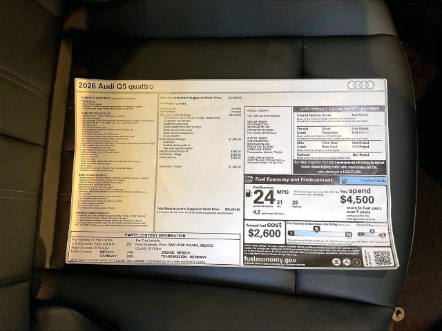 New 2026 Audi Q5 2.0T AWD/4WD image 11