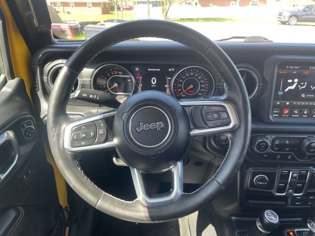 Used 2021 Jeep Wrangler Unlimited Sahara w/ Uconnect 4C Nav & Sound Group AWD/4WD image 21