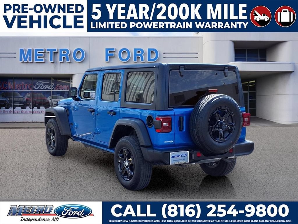 Used 2022 Jeep Wrangler Unlimited Sport AWD/4WD image 6