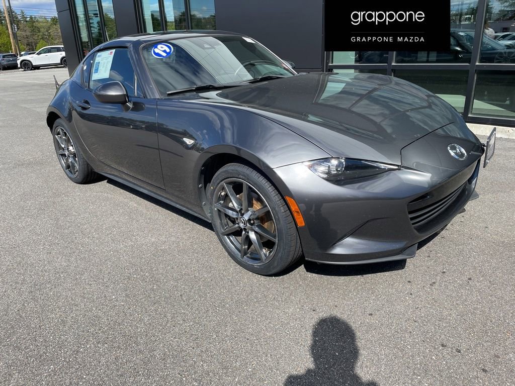 Used 2019 MAZDA MX-5 Miata RF Grand Touring w/ GT-S Package RWD image 1