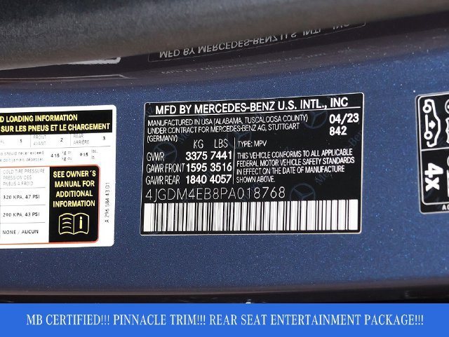 Certified 2023 Mercedes-Benz EQS 580 4MATIC SUV image 40