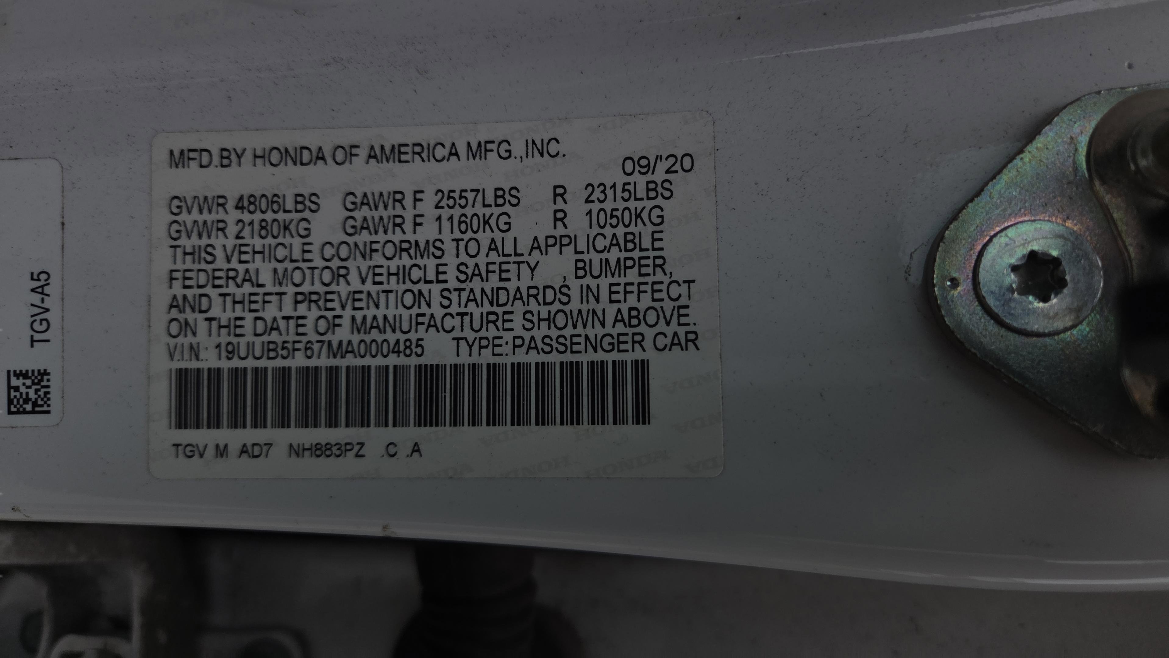 Used 2021 Acura TLX w/ Advance Package FWD image 17