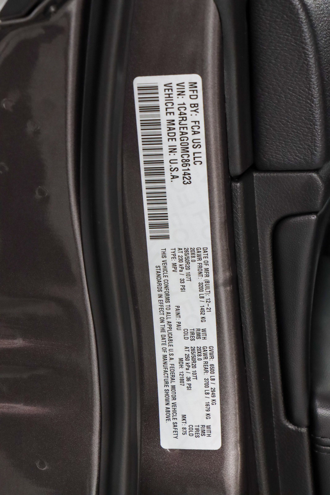 Used 2021 Jeep Grand Cherokee Laredo X image 31