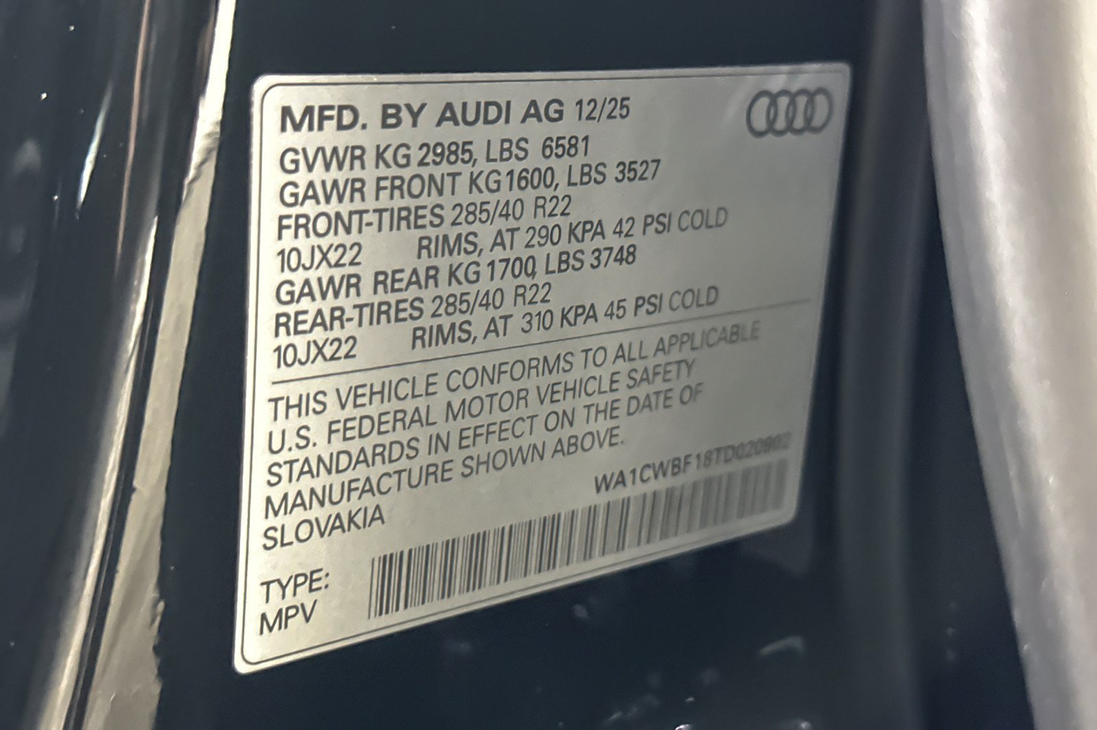 New 2026 Audi SQ8 Prestige AWD/4WD image 24