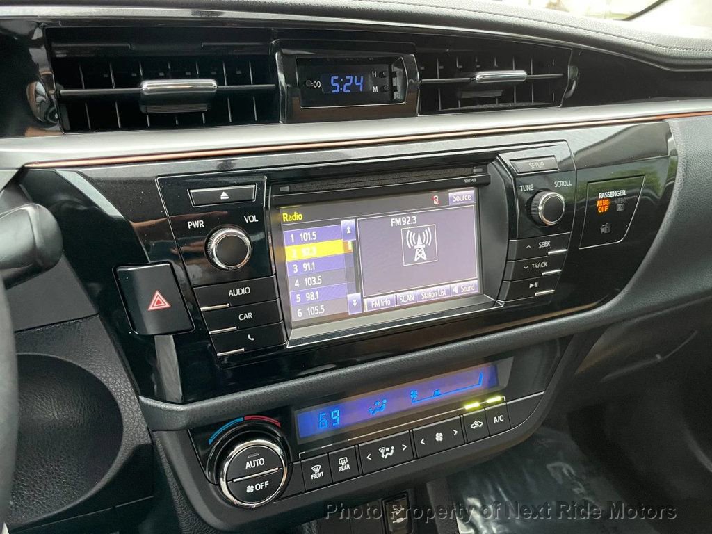 Used 2015 Toyota Corolla S FWD image 22