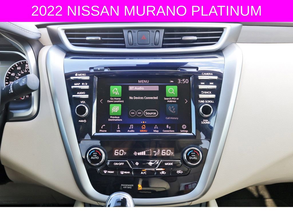 Used 2022 Nissan Murano Platinum w/ Cargo Package image 21