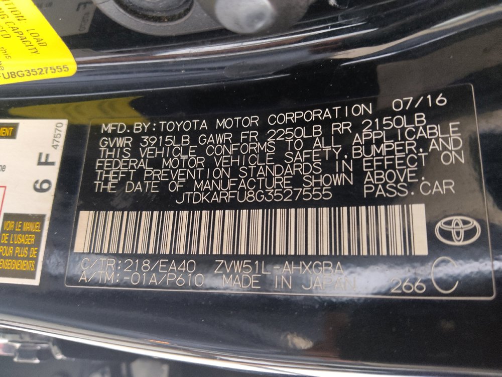 Used 2016 Toyota Prius Four FWD image 33
