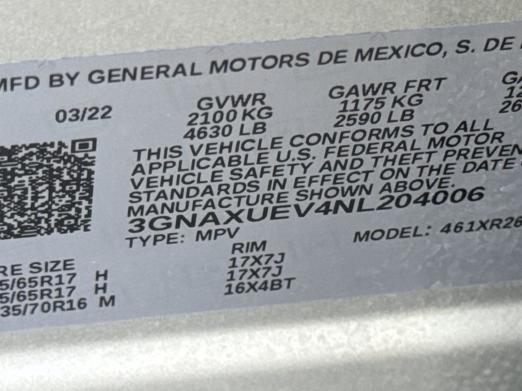 Used 2022 Chevrolet Equinox LT AWD/4WD image 32