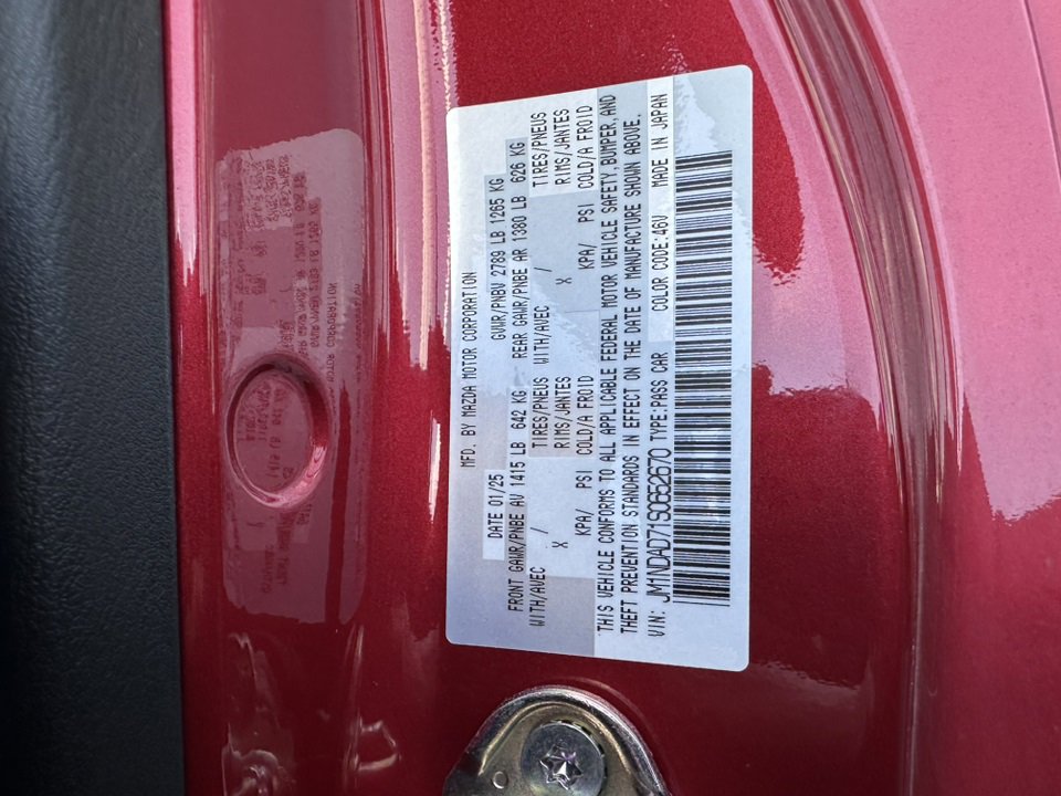 New 2025 MAZDA MX-5 Miata Grand Touring image 40