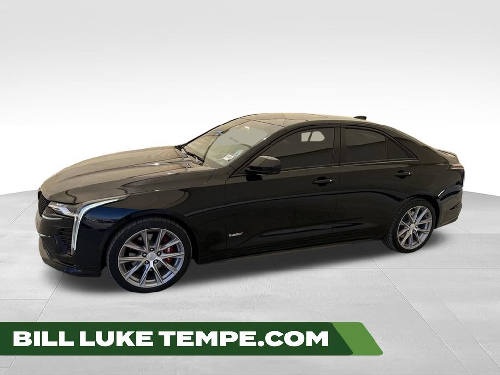 Used 2022 Cadillac CT4 V w/ Technology Package AWD/4WD image 1