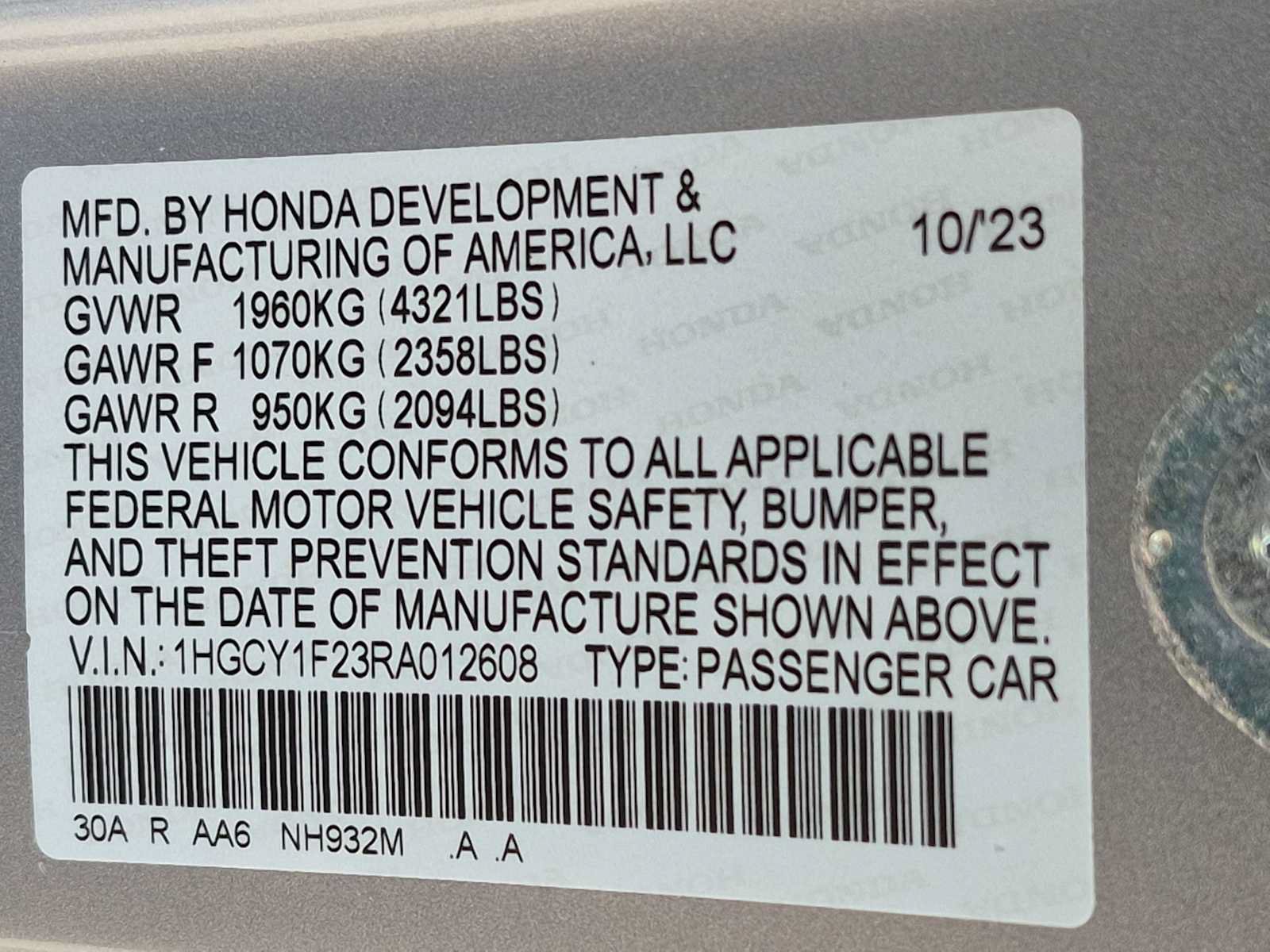Used 2024 Honda Accord LX image 31