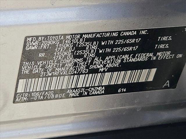 Used 2020 Toyota RAV4 XLE image 24