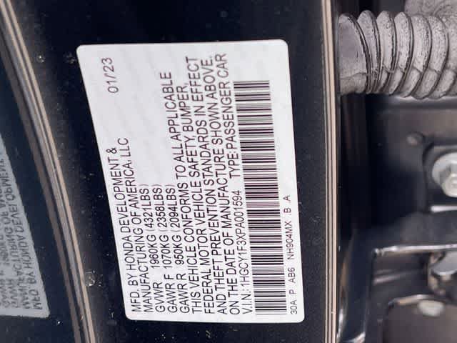 Used 2023 Honda Accord EX image 22