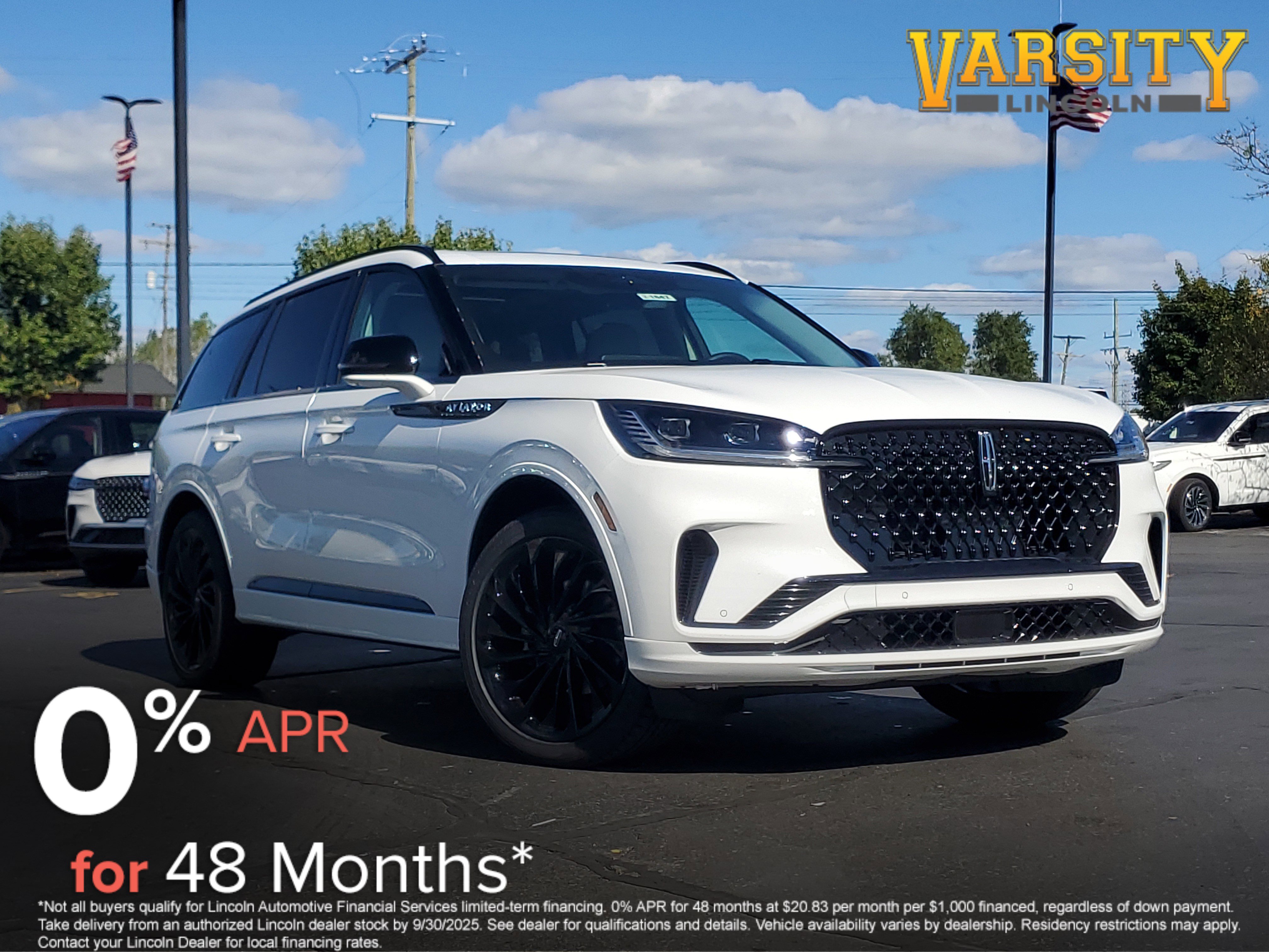 New 2025 Lincoln Aviator Reserve w/ Equipment Group 201A