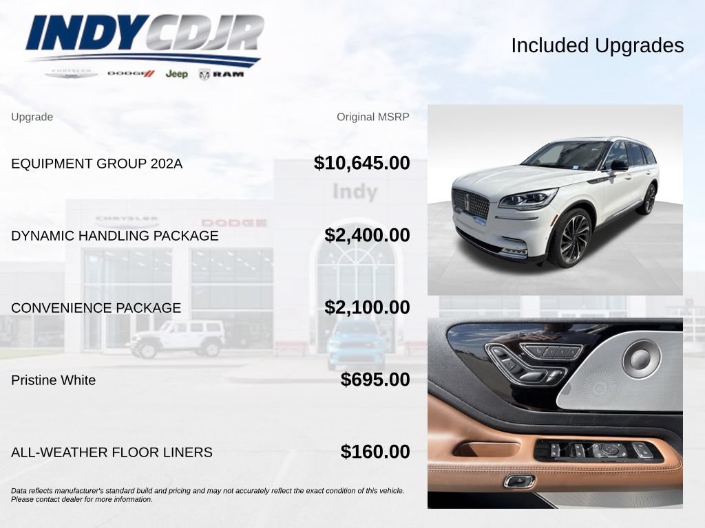 Used 2021 Lincoln Aviator Reserve w/ Equipment Group 202A AWD/4WD image 4