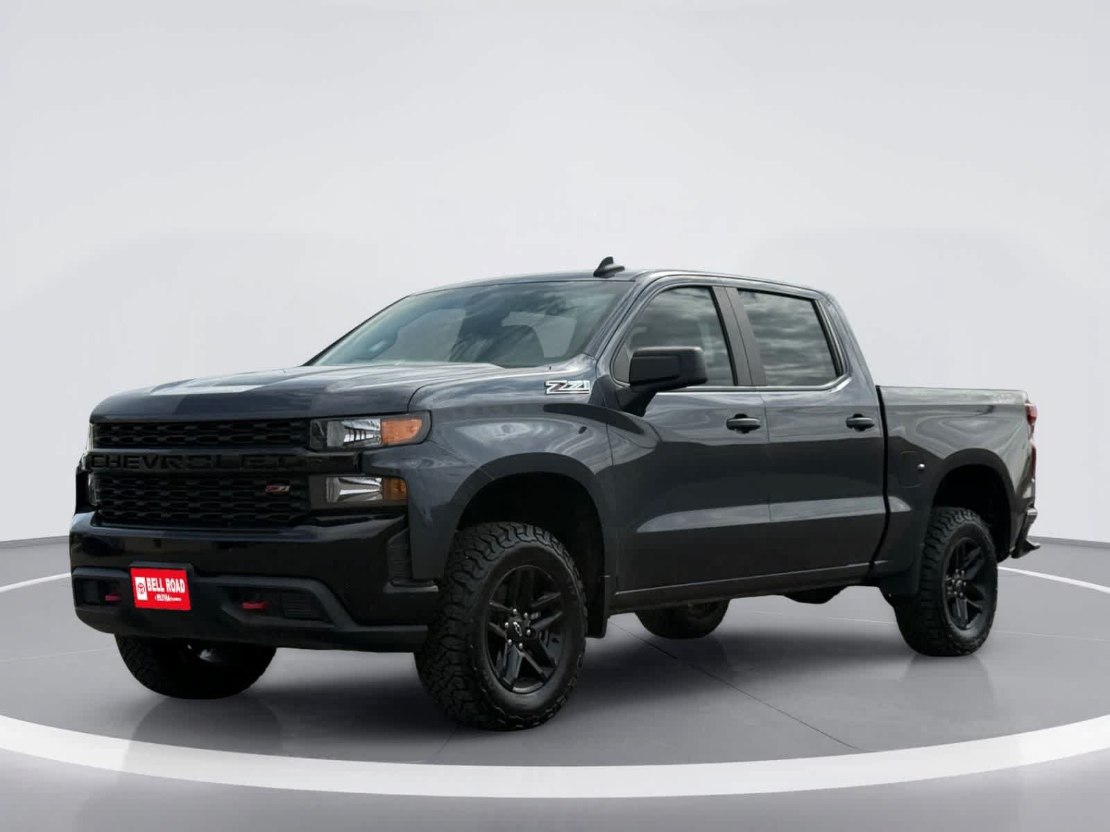 Used 2021 Chevrolet Silverado 1500 Custom Trail Boss w/ LPO, Dark Essentials Package AWD/4WD video 2
