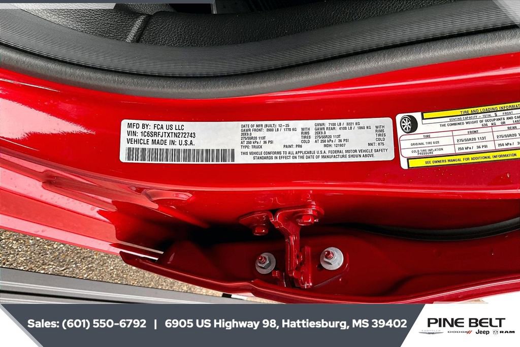 New 2026 RAM 1500 Laramie w/ Laramie Southwest Edition image 7