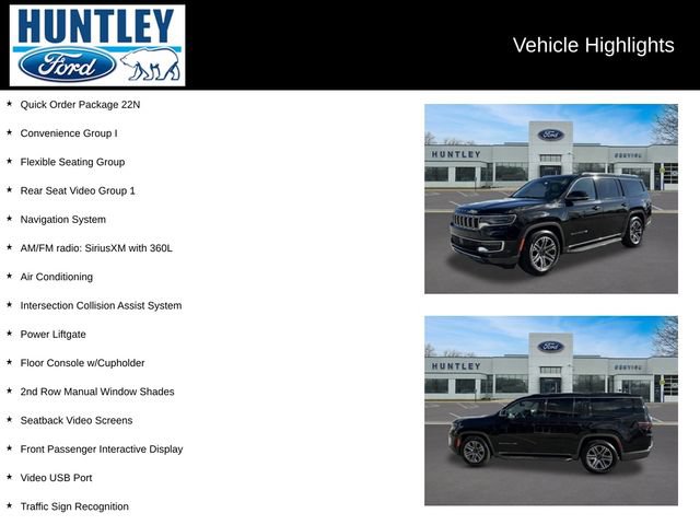 Used 2022 Jeep Wagoneer Series III w/ Convenience Group I AWD/4WD image 2