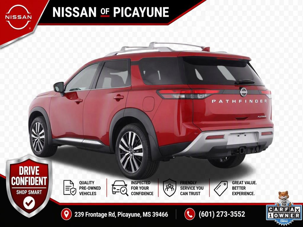 Certified 2025 Nissan Pathfinder Platinum w/ Cargo Package FWD image 3