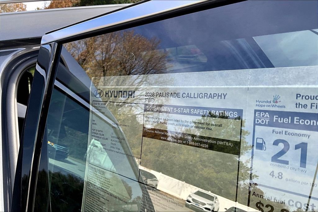 New 2026 Hyundai Palisade Calligraphy image 14