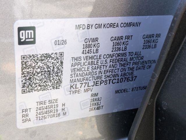 New 2026 Chevrolet Trax RS w/ Sunroof Package FWD image 34