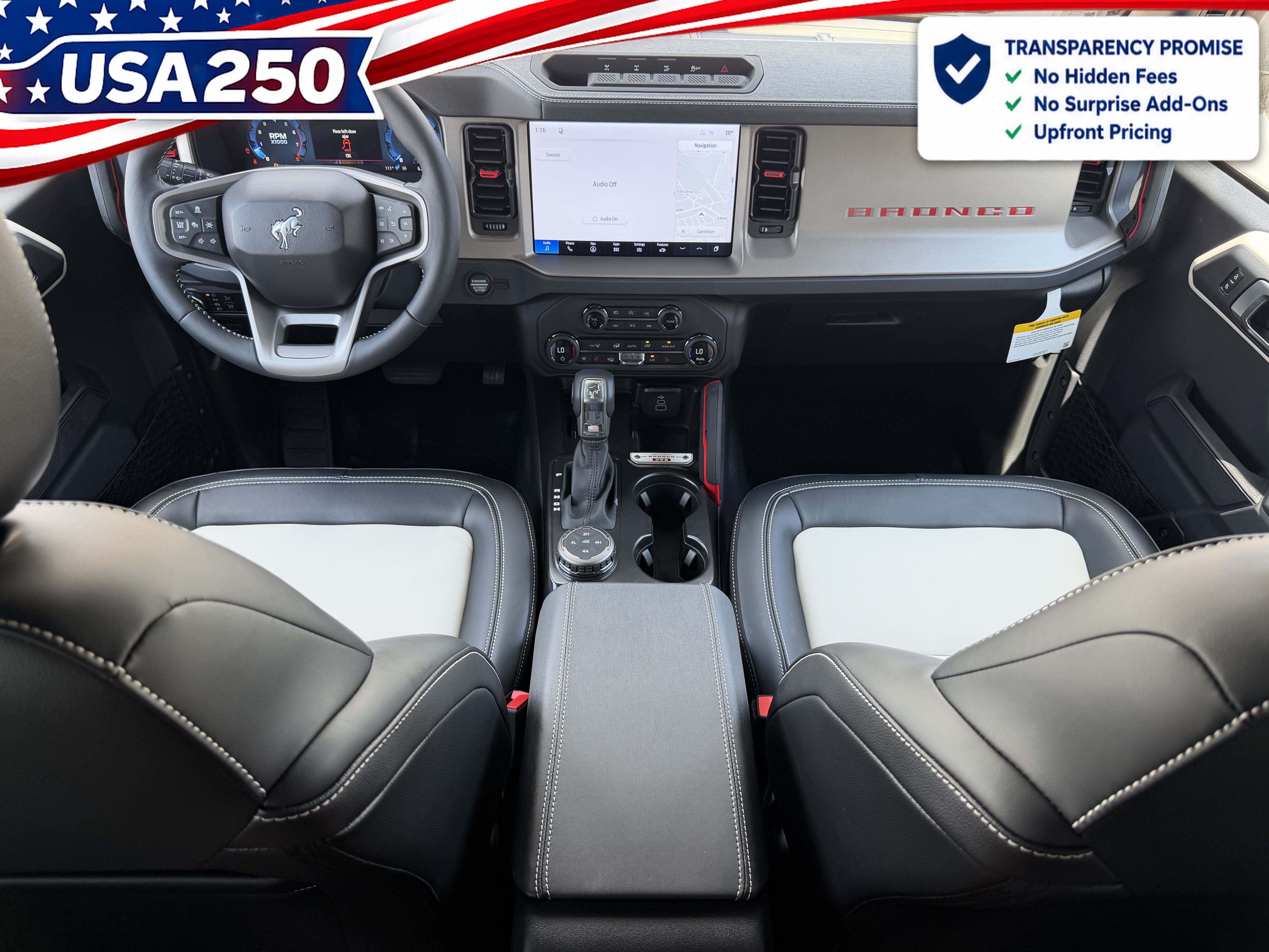 New 2026 Ford Bronco Outer Banks w/ Sasquatch Package AWD/4WD image 12