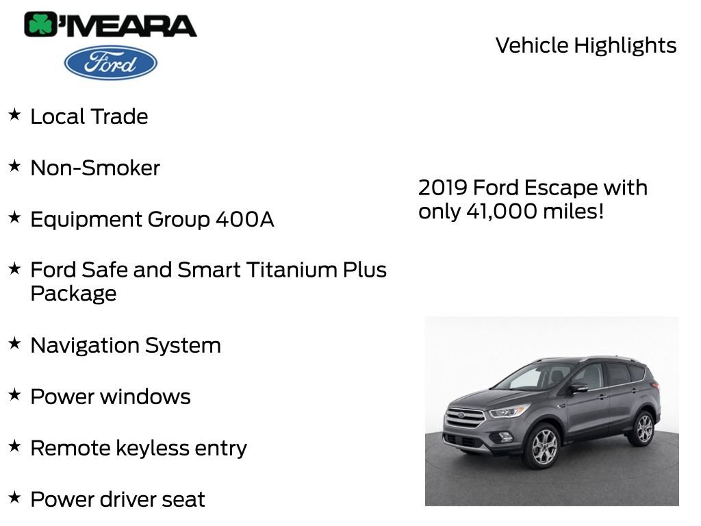 Used 2019 Ford Escape Titanium AWD/4WD image 7