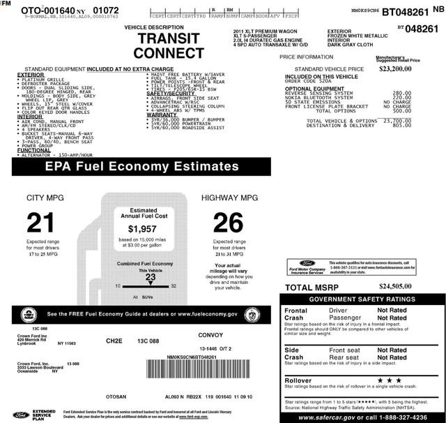 Used 2011 Ford Transit Connect XLT Premium image 28