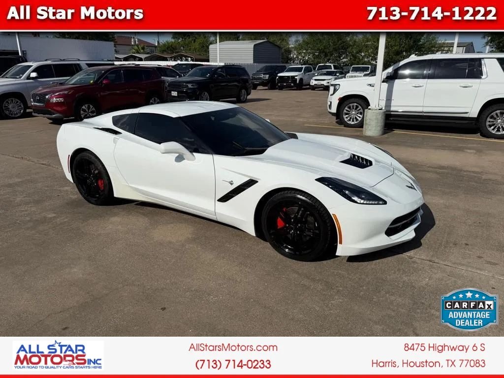 Used 2016 Chevrolet Corvette Stingray Coupe w/ Battery Protection Package