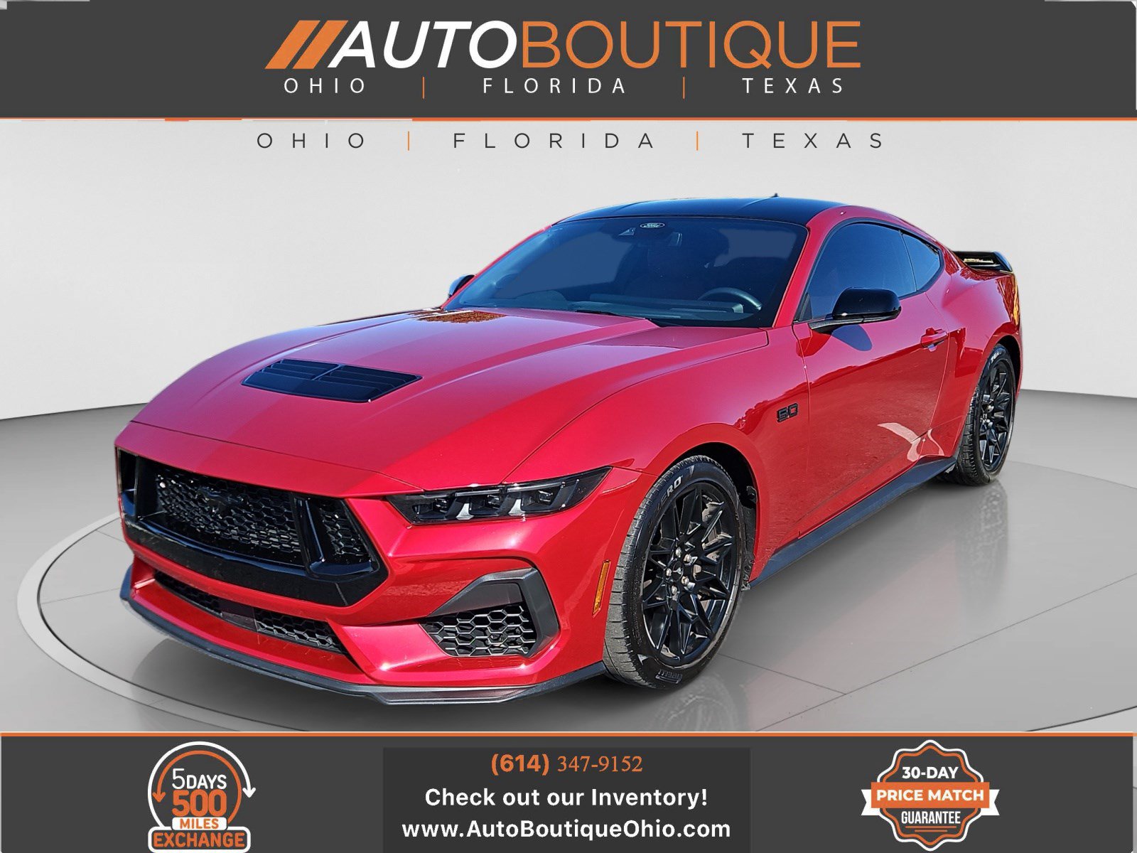 Used 2024 Ford Mustang GT Premium w/ GT Performance Package RWD image 1