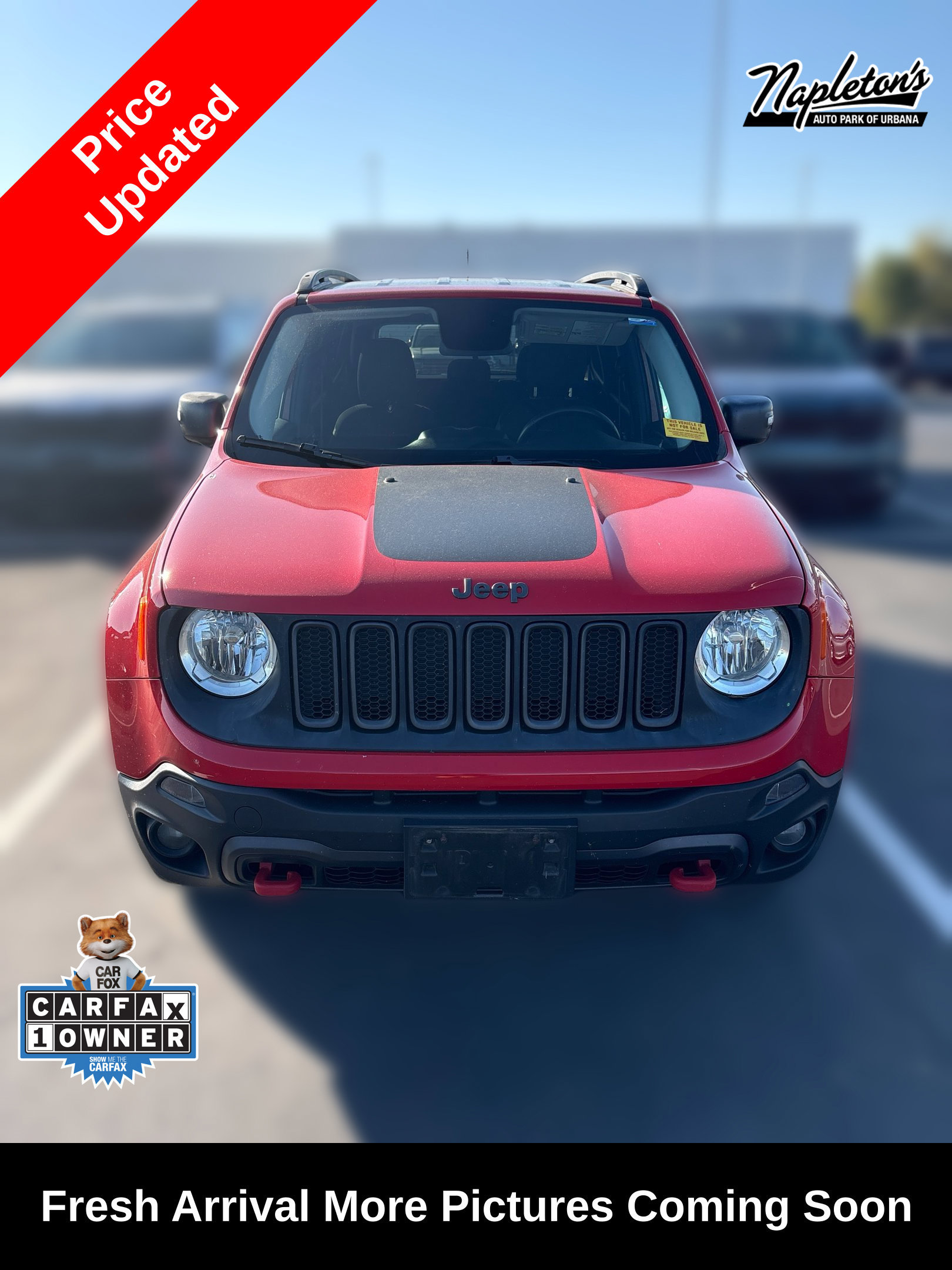 Used 2015 Jeep Renegade Trailhawk w/ Cold Weather Group AWD/4WD image 1