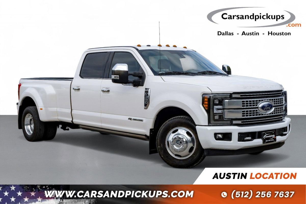 Used 2018 Ford F350 Platinum w/ Platinum Ultimate Package