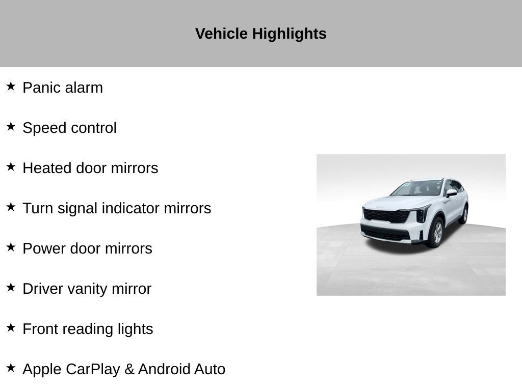Certified 2026 Kia Sorento LX FWD image 37