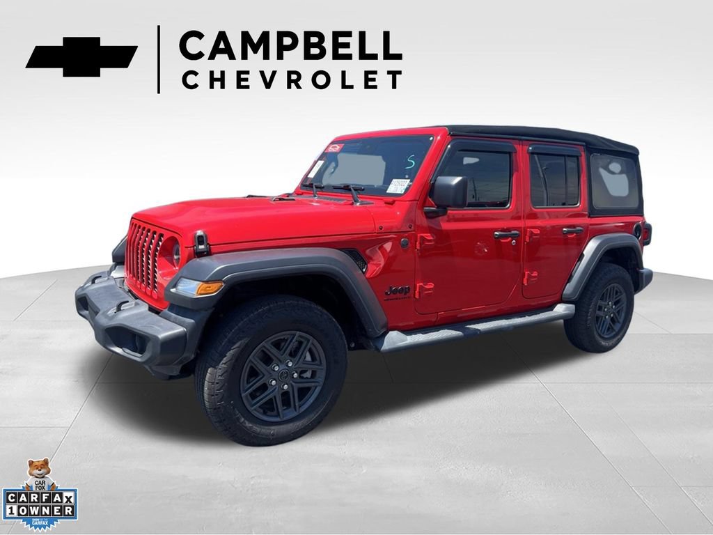 Used 2024 Jeep Wrangler Unlimited Sport