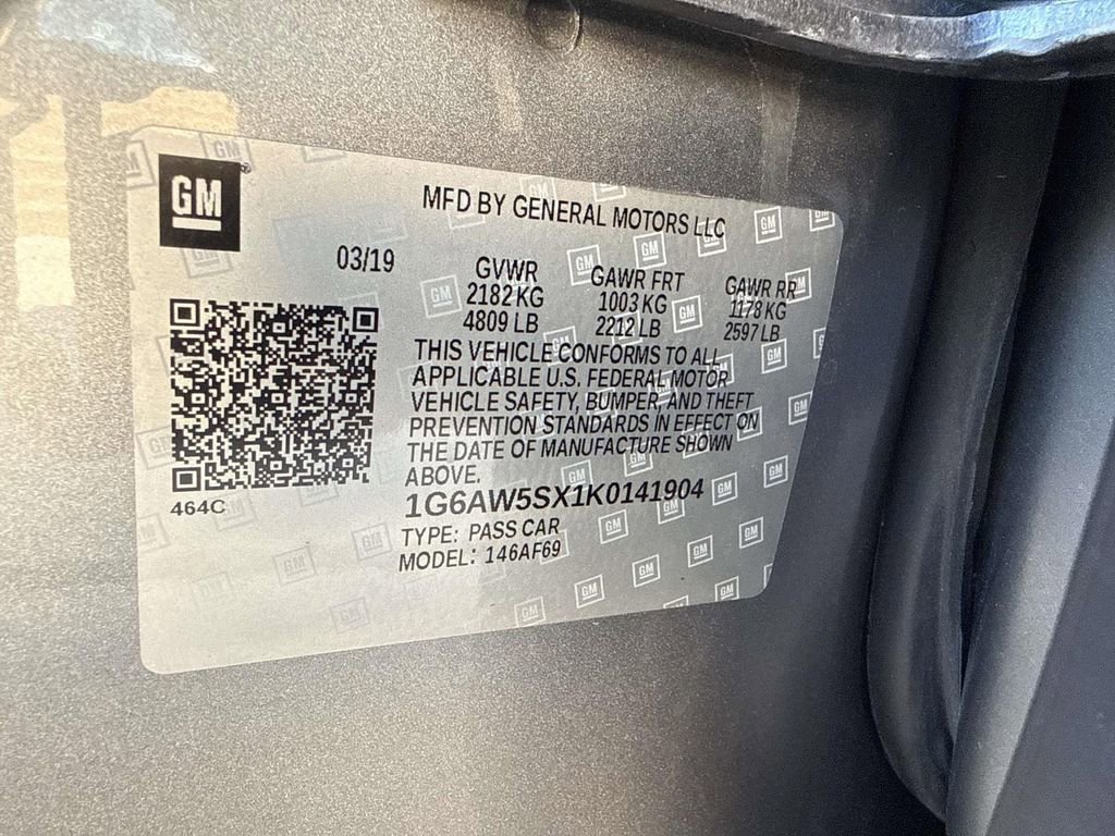 Used 2019 Cadillac CTS 2.0L Turbo w/ Seating Package image 19