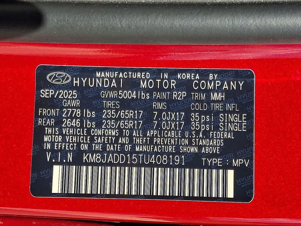 Used 2026 Hyundai Tucson Blue SE w/ Tow & Go Package AWD/4WD image 26
