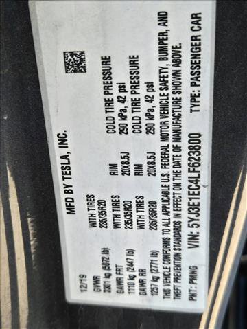 Used 2020 Tesla Model 3 Performance image 21