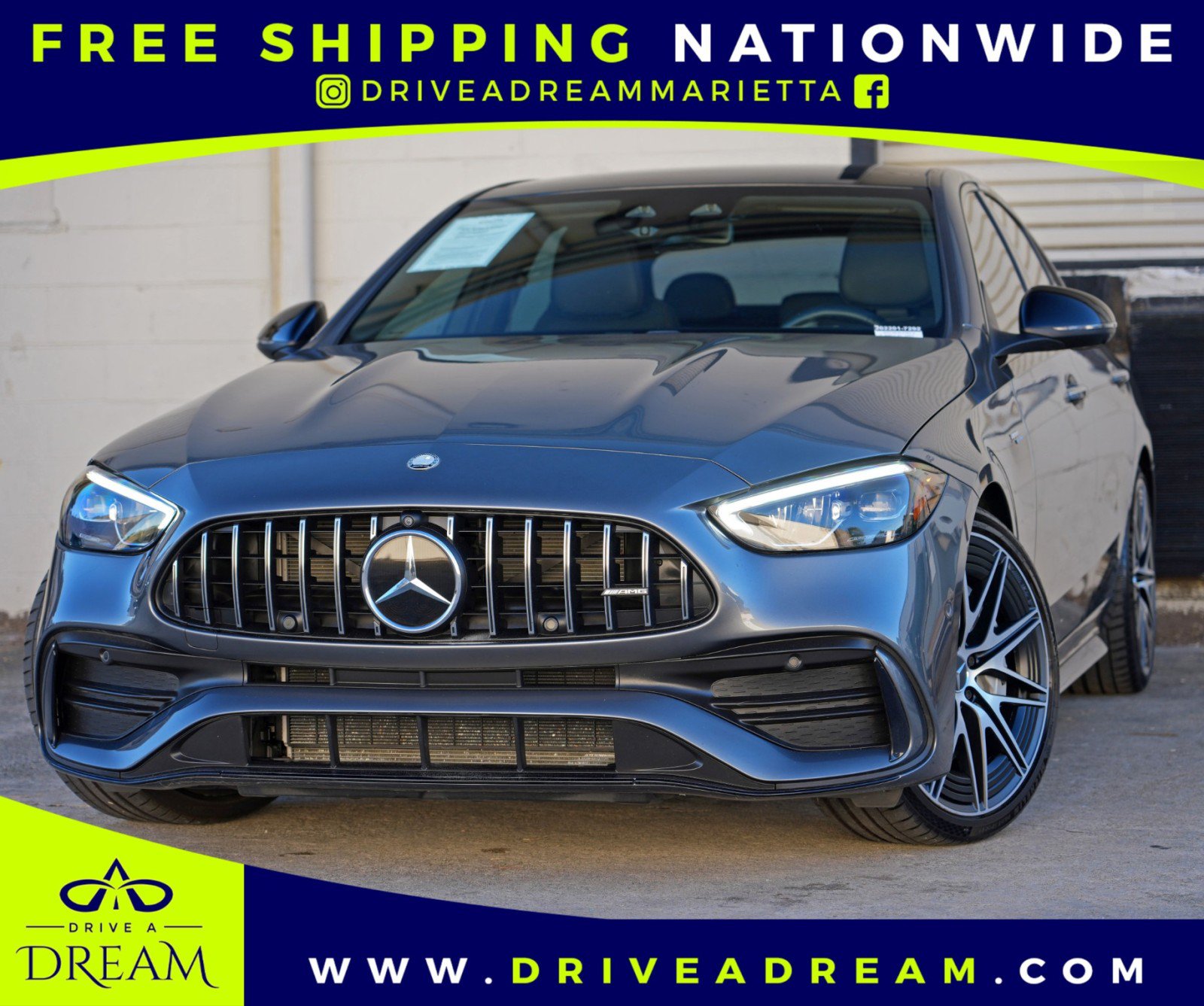Used 2024 Mercedes-Benz C 43 AMG 4MATIC Sedan image 1