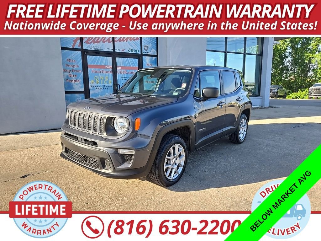 Used 2023 Jeep Renegade Latitude AWD/4WD video 1