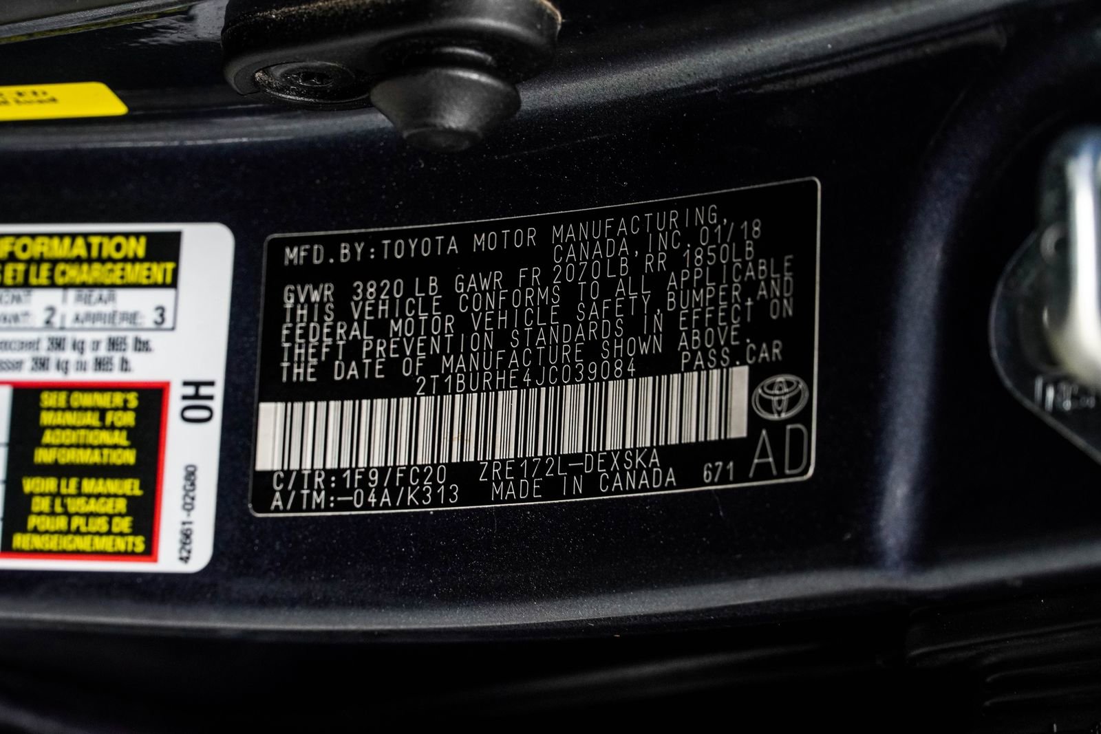 Used 2018 Toyota Corolla SE image 39